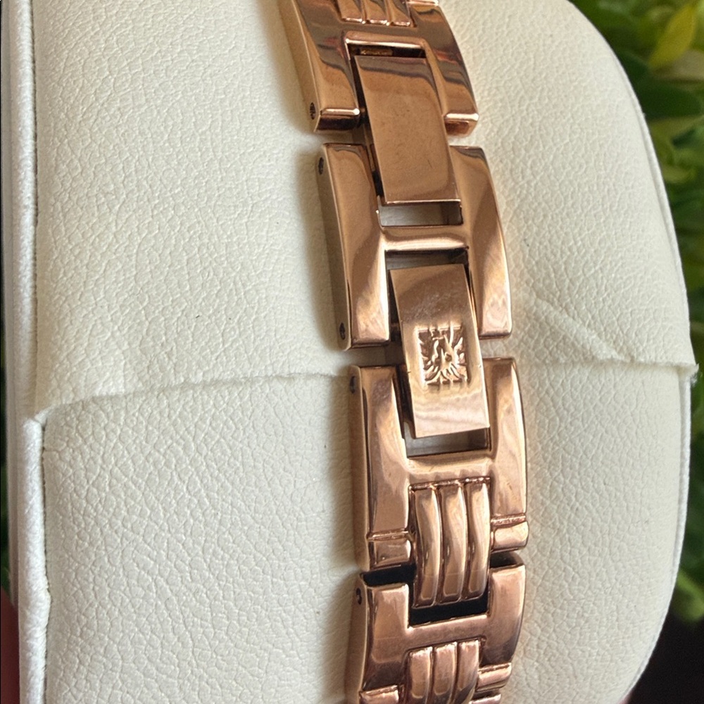 ANN KLEIN ROSE GOLD-TONE WATCH 🌟NWT🌟 - Picture 5 of 13